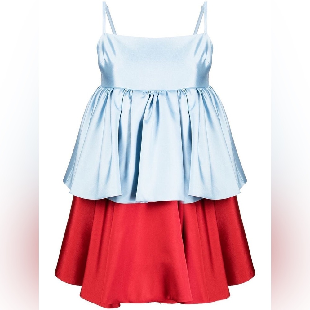 Macgraw conversation dress in blue/red US Size 10 - Picture 3 of 9
